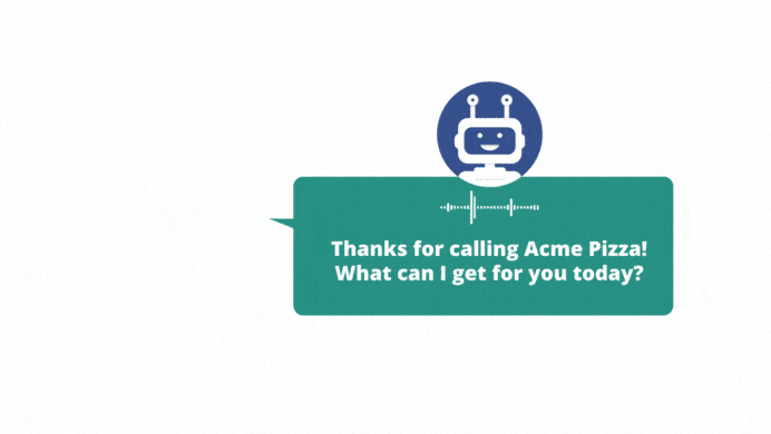 AI ordering system's phone bot