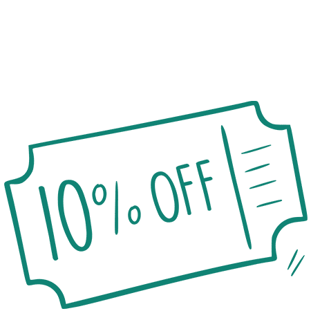 v coupon icon v